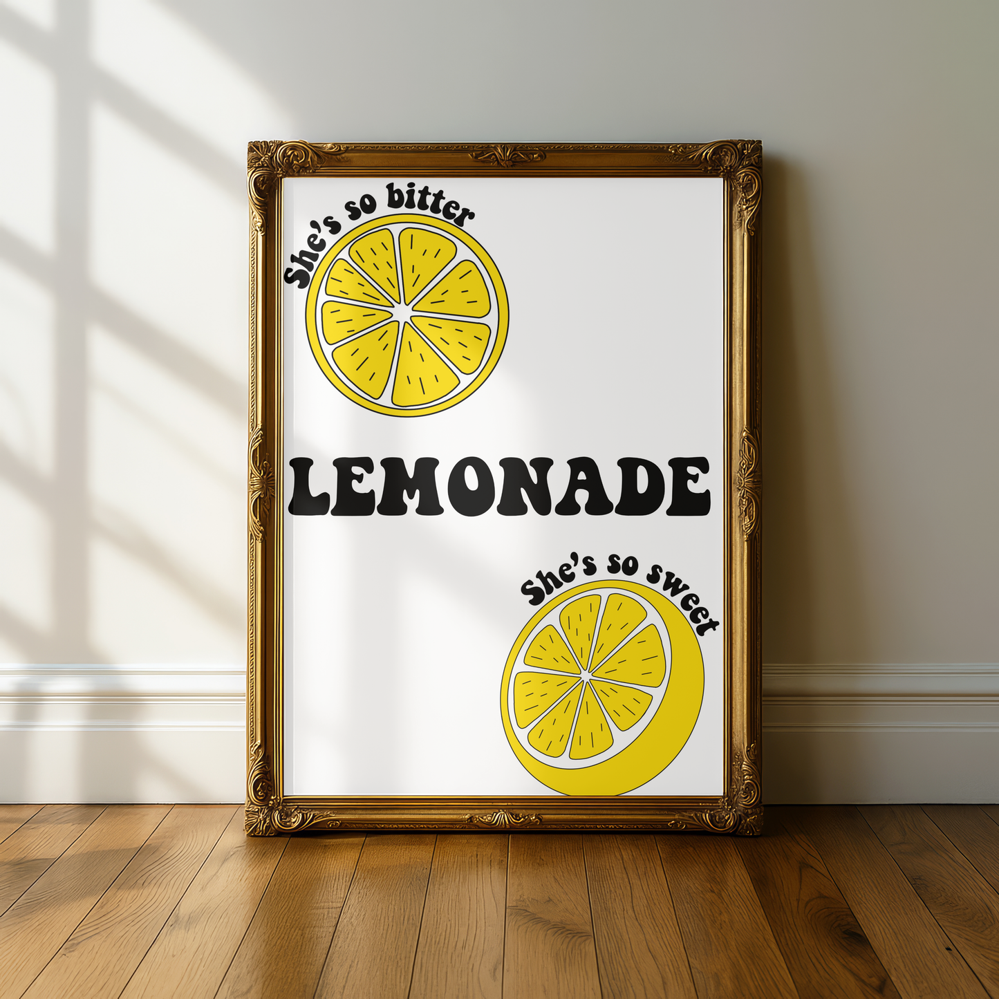 Louis Tomlinson "Lemonade" Lyric Print - A5
