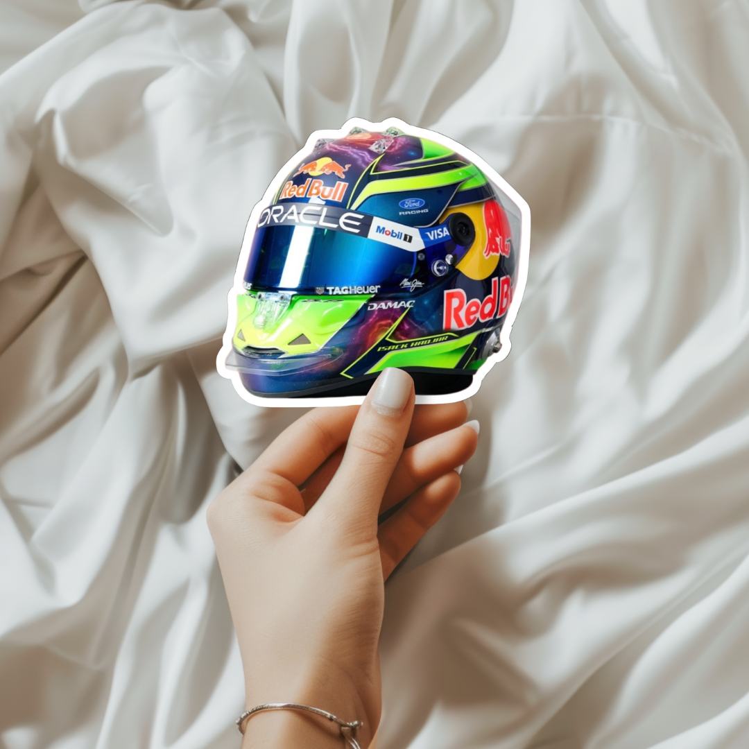 2026 Driver-Inspired F1 Helmets Stickers
