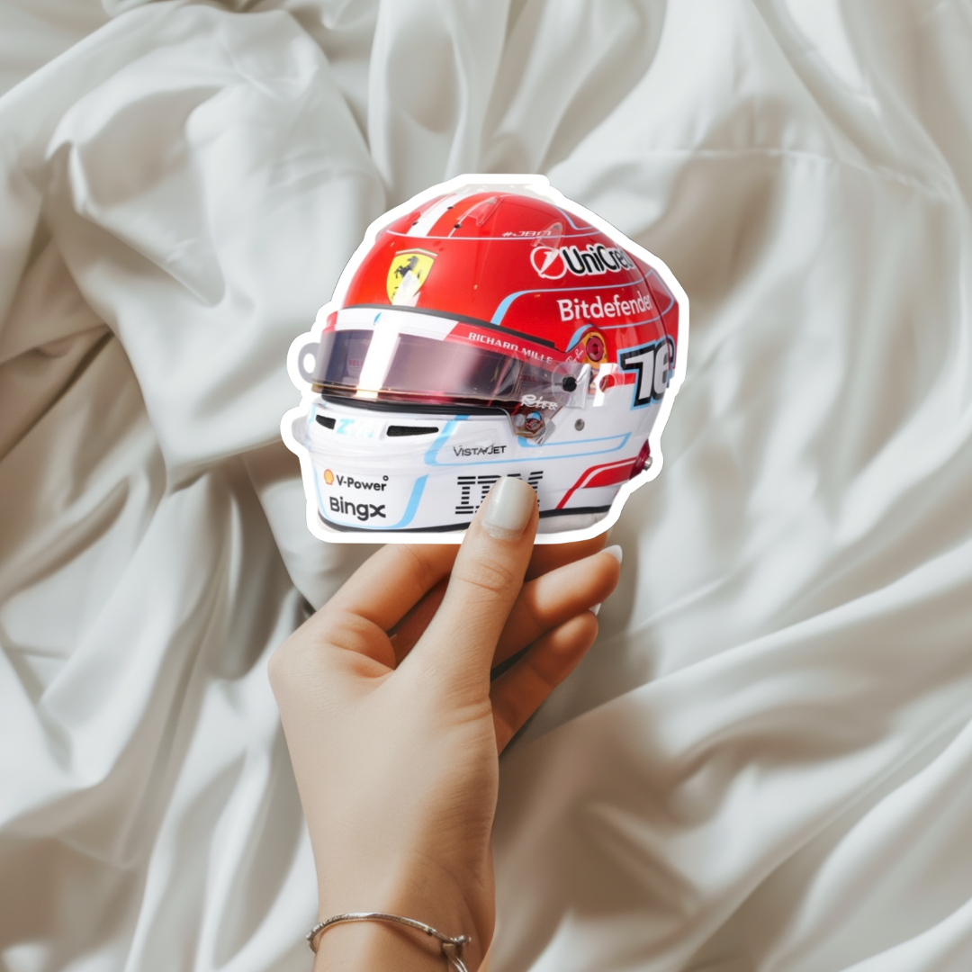 2026 Driver-Inspired F1 Helmets Stickers