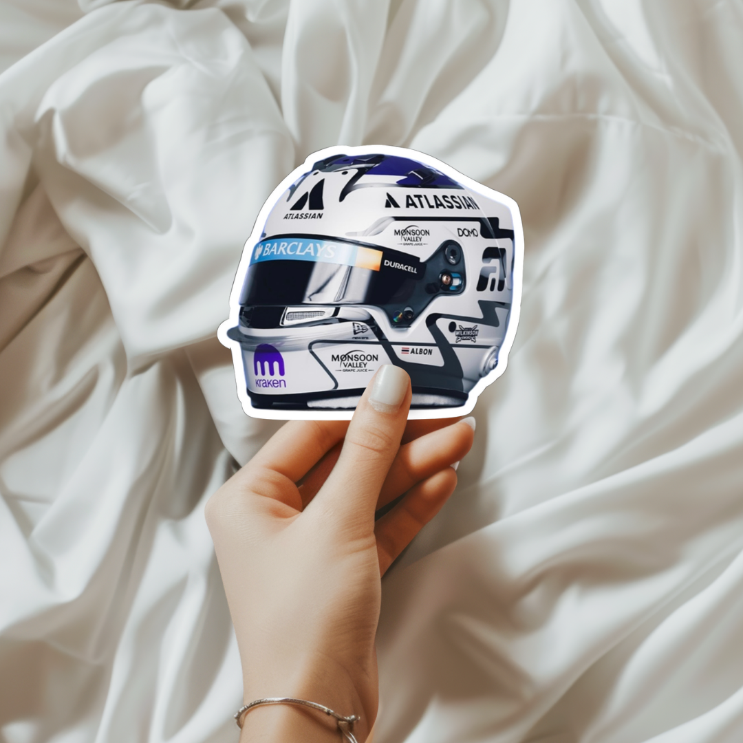 2026 Driver-Inspired F1 Helmets Stickers