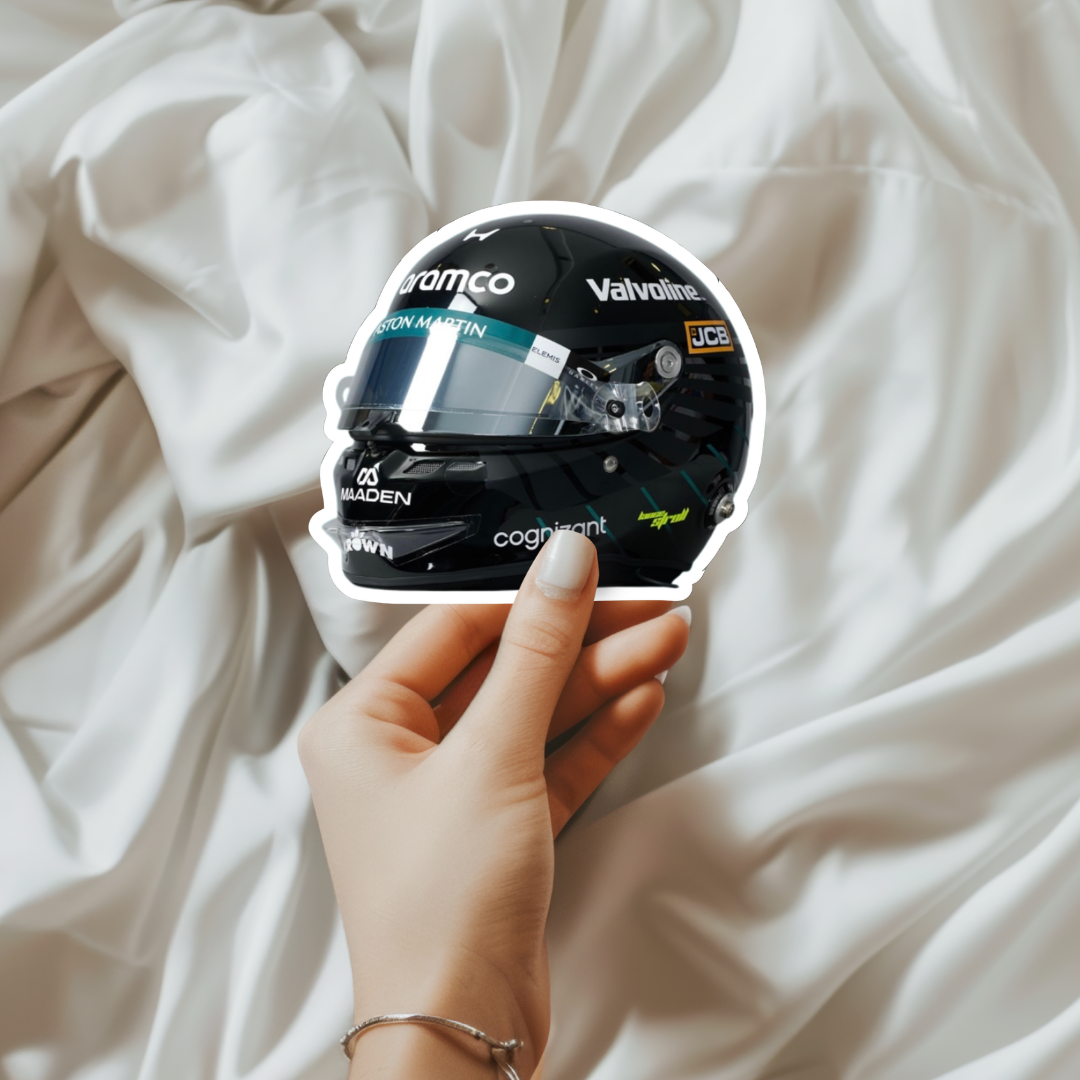 2026 Driver-Inspired F1 Helmets Stickers