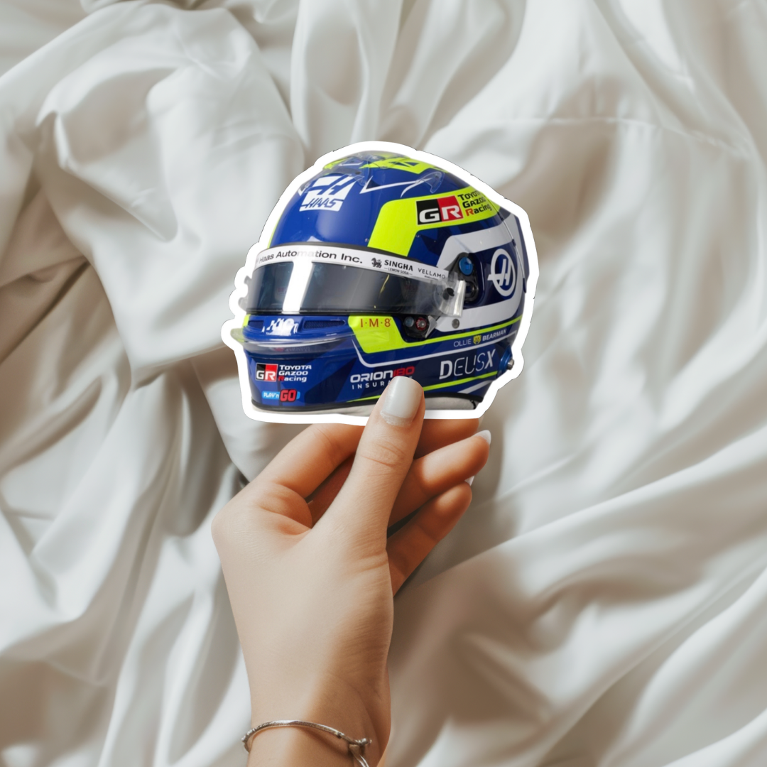 2026 Driver-Inspired F1 Helmets Stickers