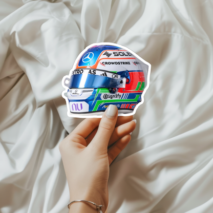 2026 Driver-Inspired F1 Helmets Stickers