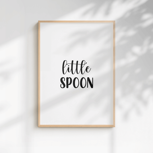 Little Spoon Bedroom Print