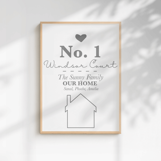 Personalised Family Print