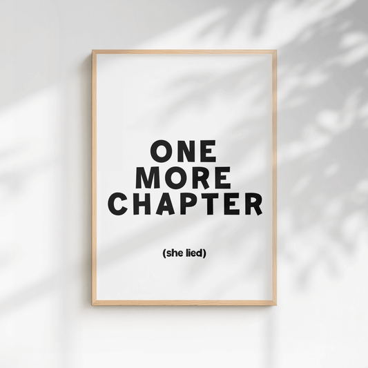 One More Chapter Book Quote