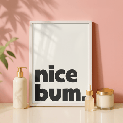 Funny Bathroom Print