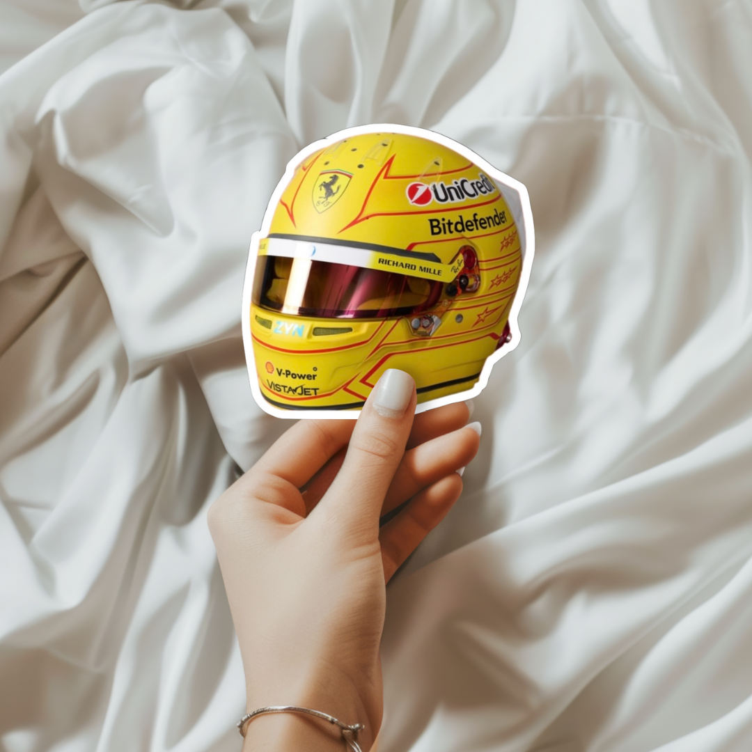 2026 Driver-Inspired F1 Helmets Stickers