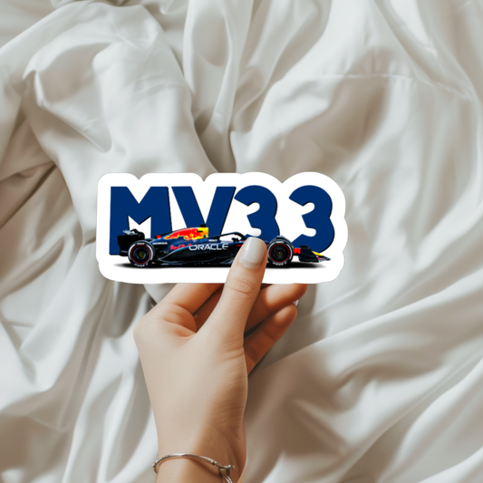 F1 Driver Sticker Name