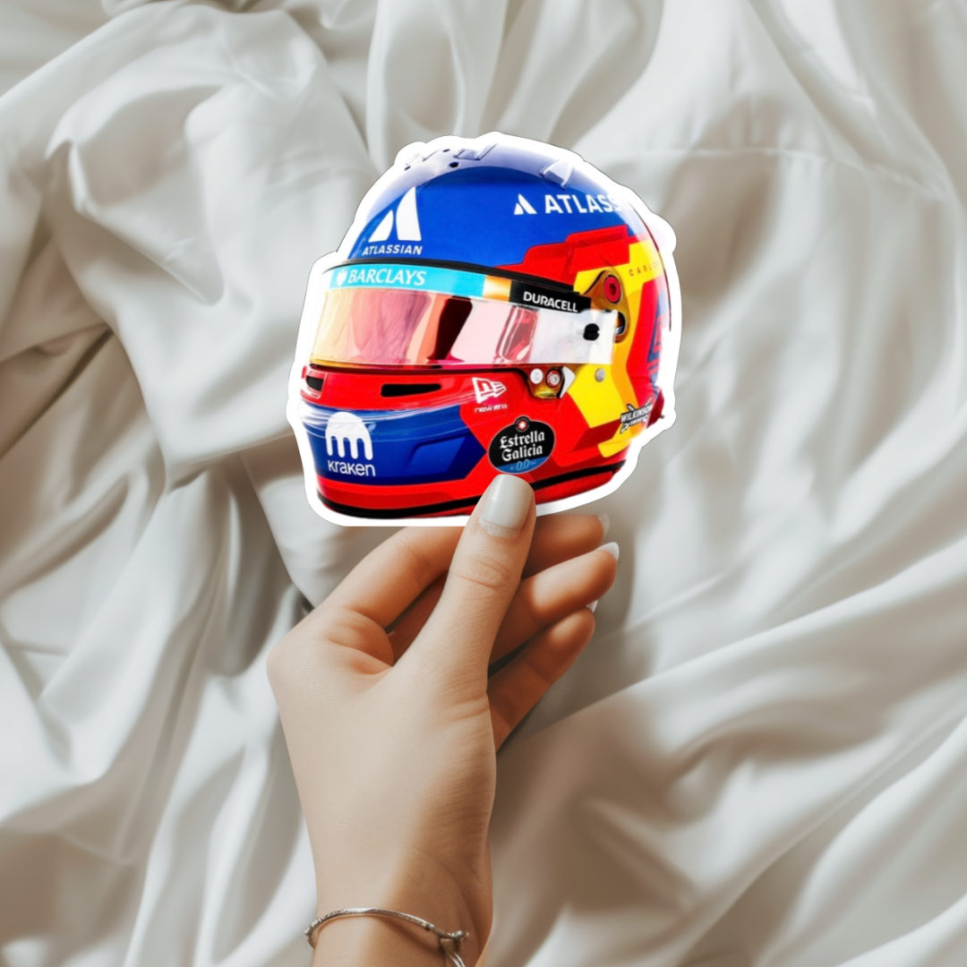 2026 Driver-Inspired F1 Helmets Stickers