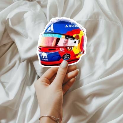 2026 Driver-Inspired F1 Helmets Stickers