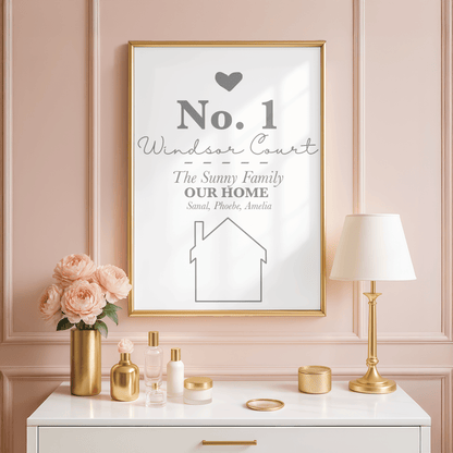 Personalised Family Print