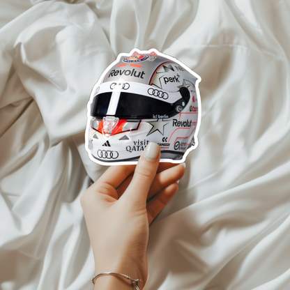 2026 Driver-Inspired F1 Helmets Stickers