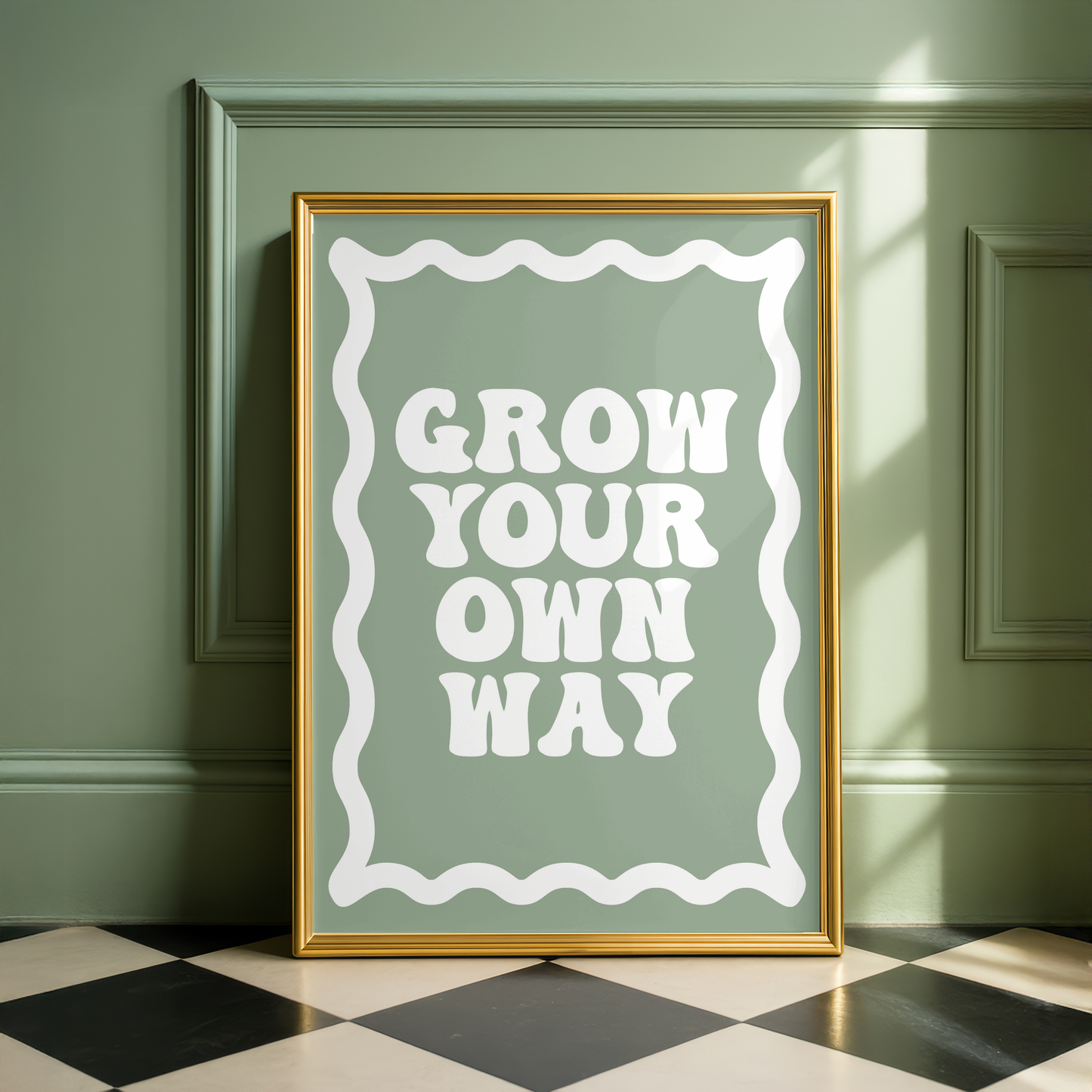 Grow Your Own Way Print