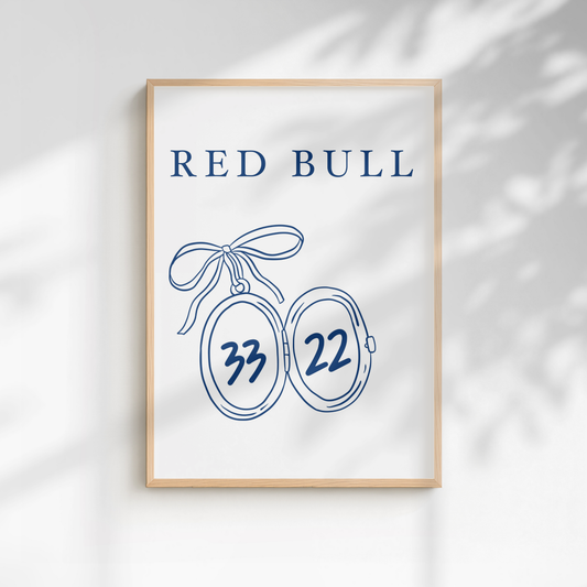 Red Bull F1 Print