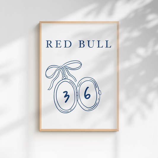 Red Bull F1 2026 Print