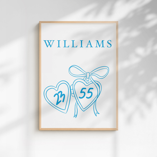 Williams F1 Print