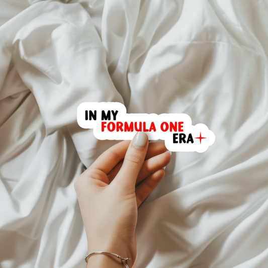 In My Formula One Era Sticker